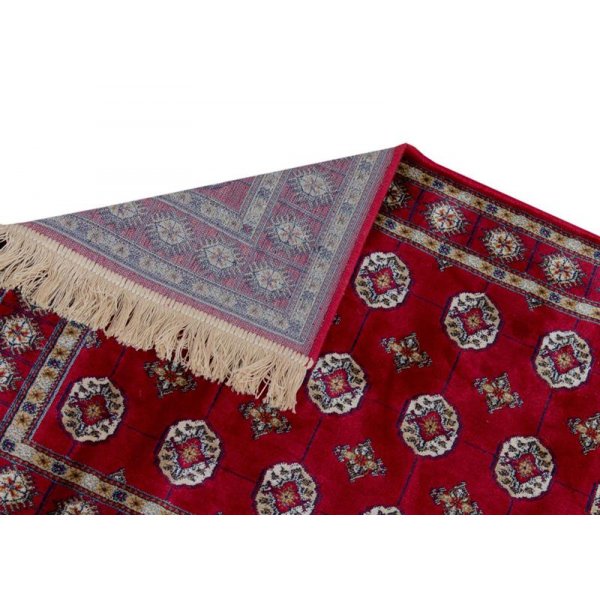 Konstsilkesmatta Puri - Röd Konstsilkesmatta Puri - Röd