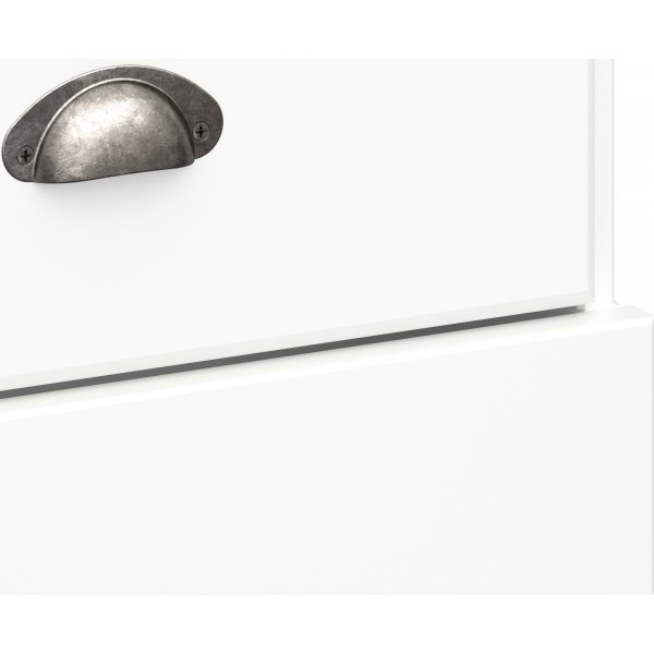 Nola sängbord - Vit/beige Nola sängbord - Vit/beige