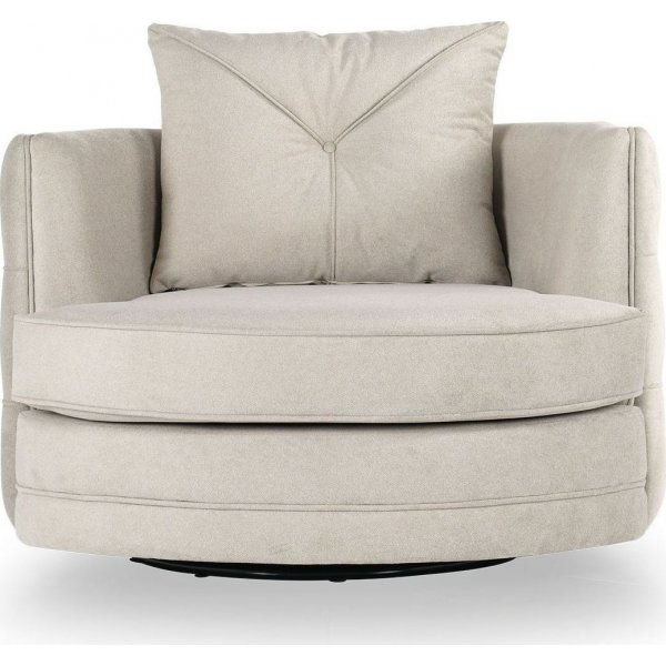 Hilal fauteuil - Creme + Vlekverwijderaar voor meubels Hilal fauteuil - Creme + Vlekverwijderaar voor meubels