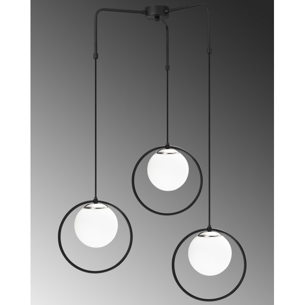 Plafonnier Dolly 4506 - Noir/blanc