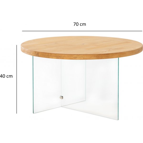 Table basse Srnit 70 cm - Chne