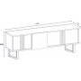Deco mediabnk - Valnt/antracit