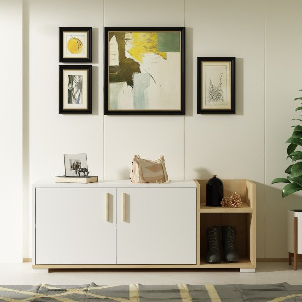 Susanne skoskp - Safir ek/vit