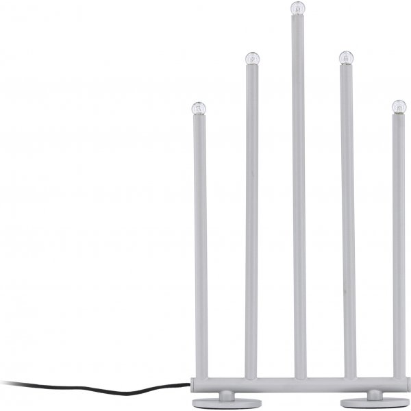 Björnfjället ljusstake 22 x 42 cm - Svart/Silver Björnfjället ljusstake 22 x 42 cm - Svart/Silver