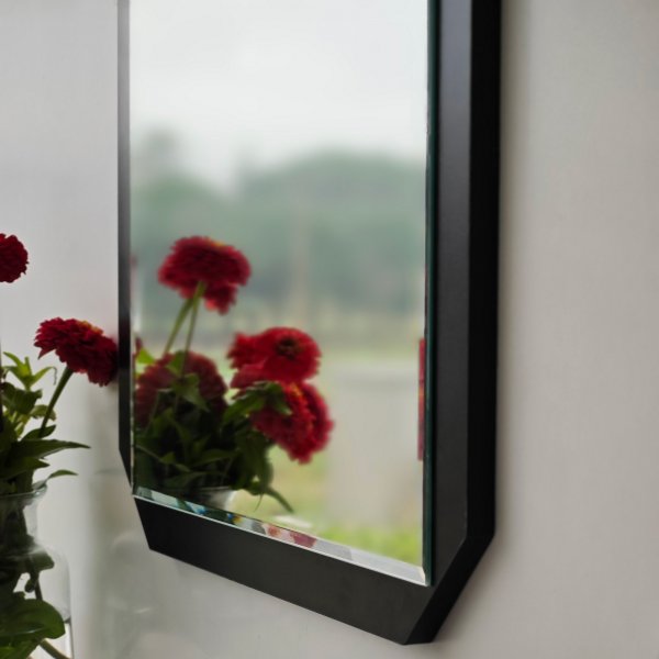 Miroir Carré - Noir Miroir Carré - Noir