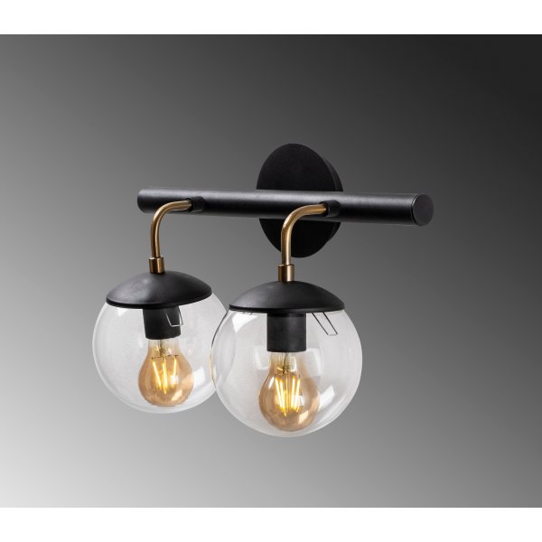 Gondola wandlamp 3012 - Zwart