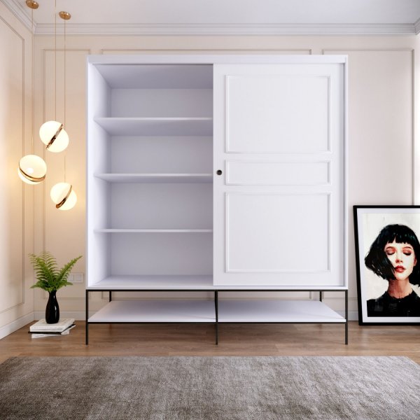 Armoire Martin 190 cm - Blanc Armoire Martin 190 cm - Blanc