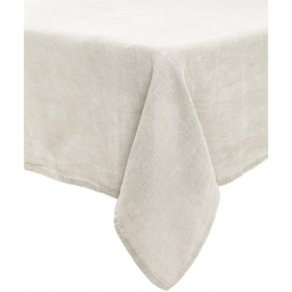Toile Julie 145 x 280 cm - Lin/blanc