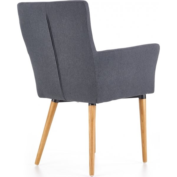 Chaise de salle à manger Erica - Gris foncé Chaise de salle à manger Erica - Gris foncé