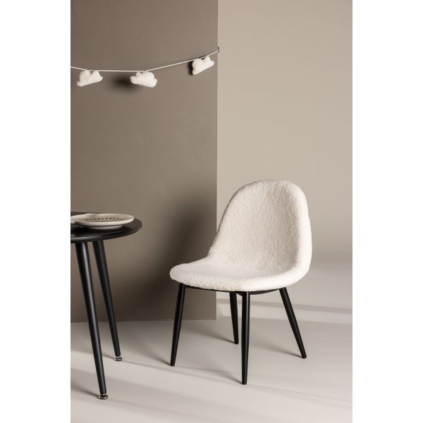 Chaise enfant Polar - Teddy blanc Chaise enfant Polar - Teddy blanc