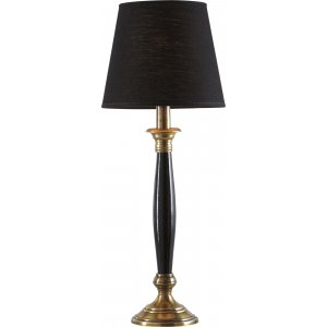 Madison bordslampa - Svart/antikmässing - 55 cm