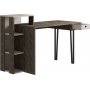 Loyd skrivbord 141x92 cm - Brun/ljus mocka