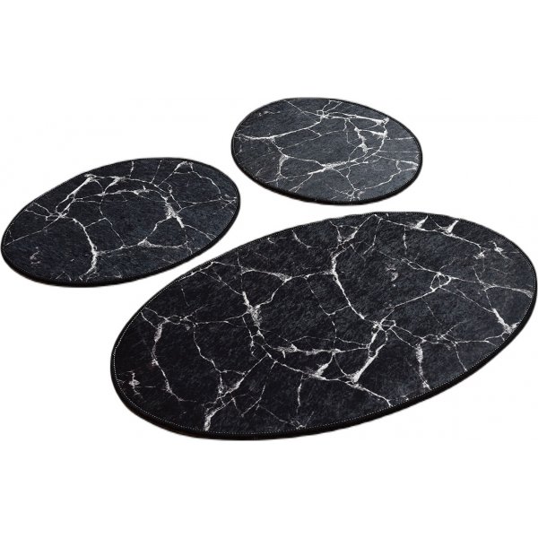 Tapis en marbre - Noir Tapis en marbre - Noir