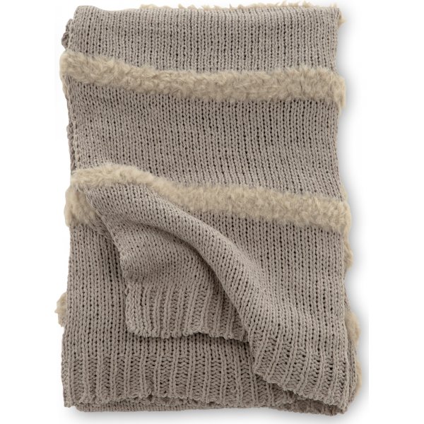 Tina pläd 130x170 cm - Grå Tina pläd 130x170 cm - Grå