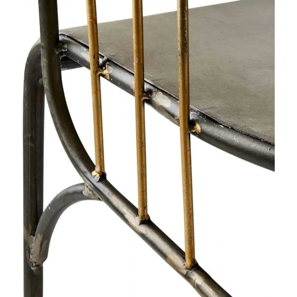 William karmstol - Svart / mässing William karmstol - Svart / mässing