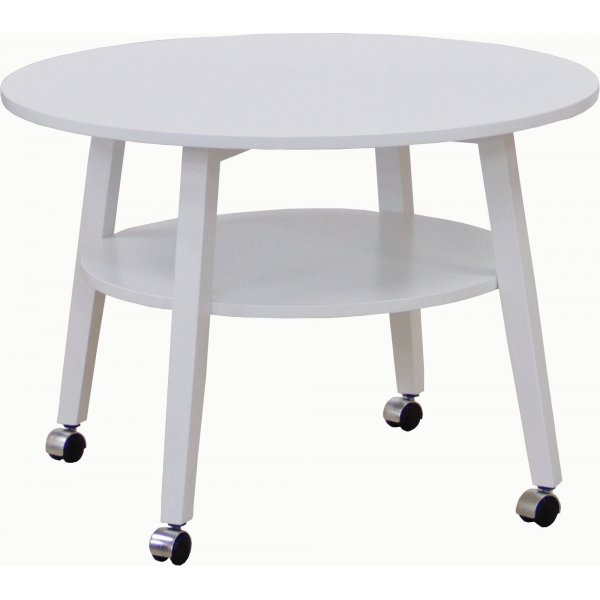 Sara ronde salontafel Ø80 cm - Wit Sara ronde salontafel Ø80 cm - Wit