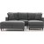 Eca divan sofa rechts - Grijs