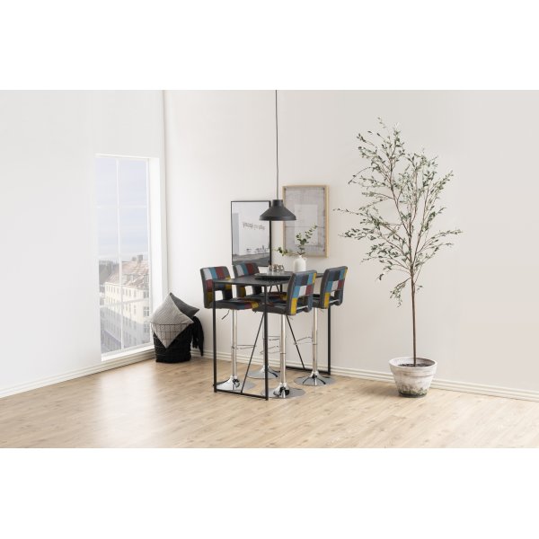 Mange-debout Seaford 120 x 60 cm - Noir