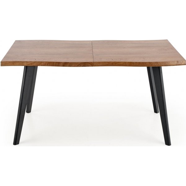 Horst matbord 120-180 x 80 cm - Ek/svart Horst matbord 120-180 x 80 cm - Ek/svart