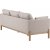 Olympia 3-sits soffa - Offwhite