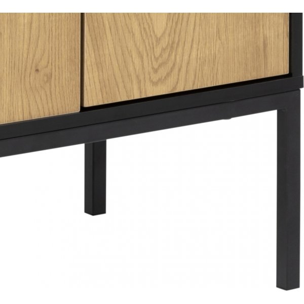 Armoire Seaford - Chêne/noir Armoire Seaford - Chêne/noir