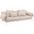 cker 3-sits soffa - Beige/vit