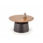 Satsbord 70/50 cm svart / Natur