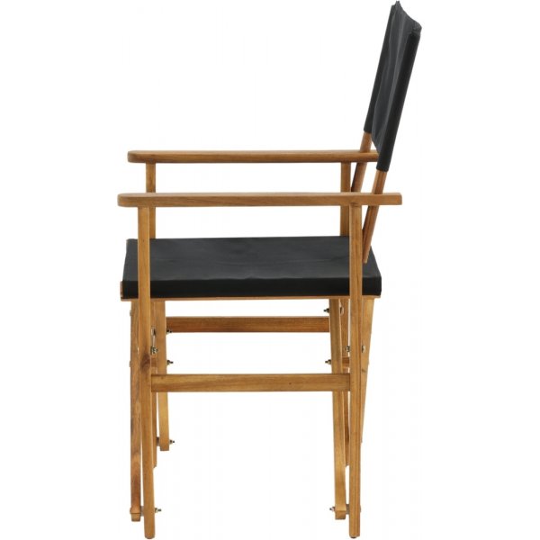 Chaise de salle  manger Marion - Noir/Naturel