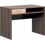 Nepo Plus bureau 100 x 59 cm - Donker eiken/licht eiken