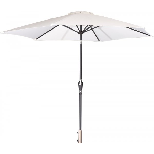 Leeds parasoll Ø300 cm - Vit Leeds parasoll Ø300 cm - Vit