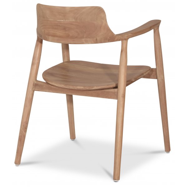 Caraca karmstol i teak + Möbeltassar Caraca karmstol i teak + Möbeltassar