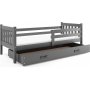 Carino juniorsng med frvaringslda 80 x 190 cm - Valfri frg