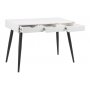 Neptun skrivbord 110x50 cm - Vit/svart