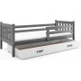 Carino juniorsng med frvaringslda 80 x 190 cm - Valfri frg