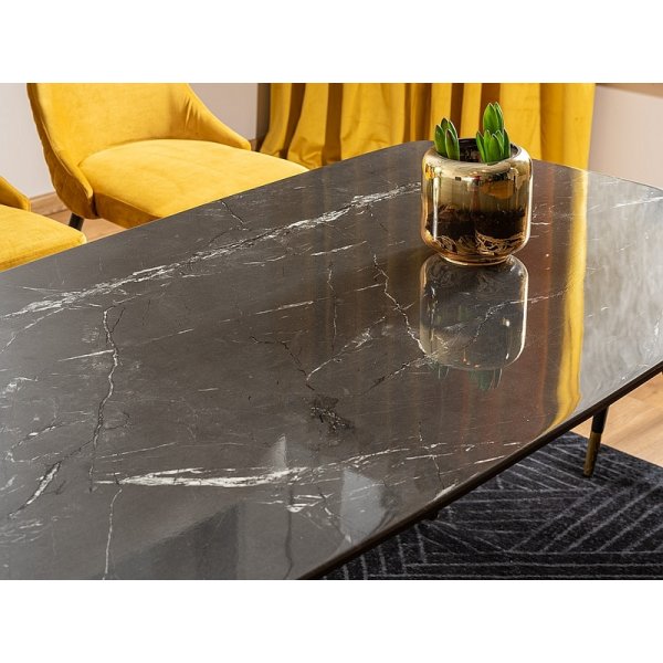 Table  manger Cyril 140 cm - Noir