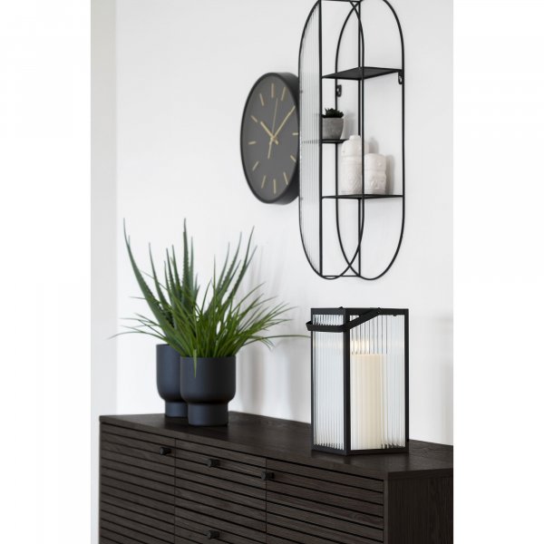 Kyoto skänk - Rökt ek/svart Kyoto skänk - Rökt ek/svart