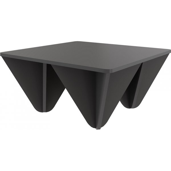 Adamas soffbord 80 x 80 cm - Antracit