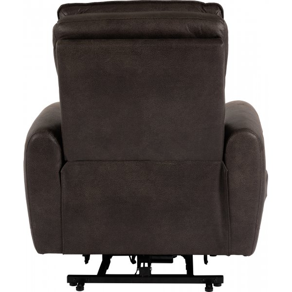 Fauteuil inclinable Babsan avec aide au levage - Marron