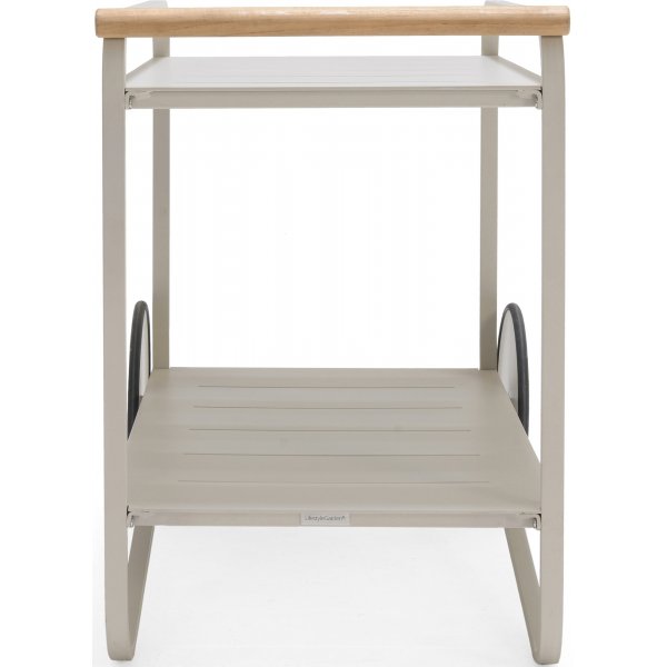Lifestyle Garden Portals serveringsvagn - Beige/teak