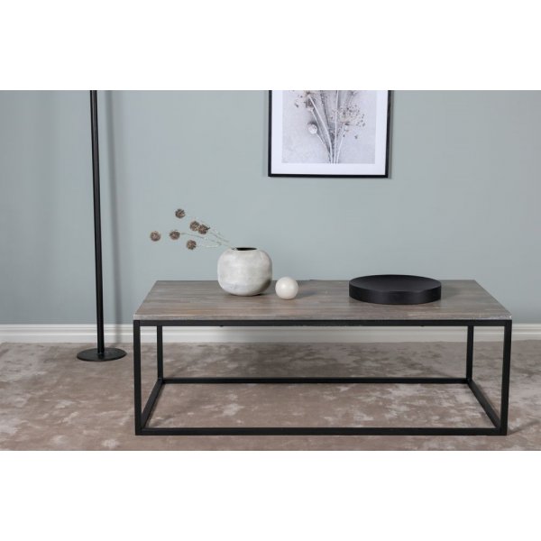 Table basse Kvarnsen 120 x 60 cm - Teck brun vintage