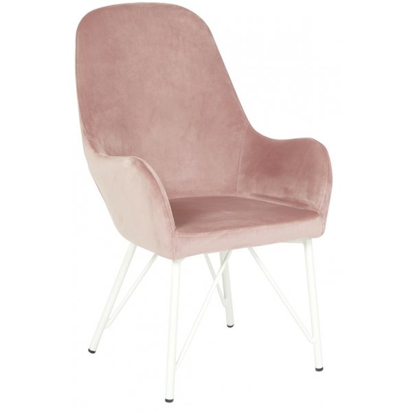 Mickeline barnftlj - Rosa sammet