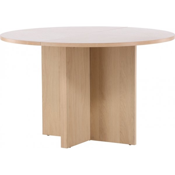 Strada matbord 120-170 x 120 cm - Whitewash Strada matbord 120-170 x 120 cm - Whitewash