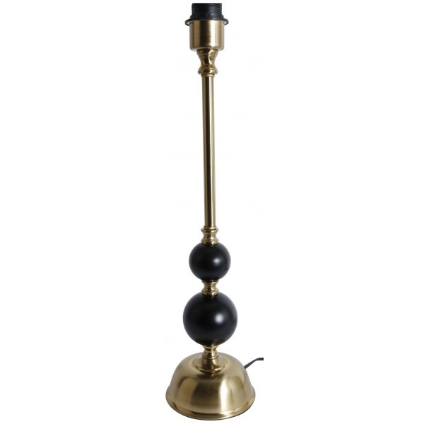 Bianca bordslampa Hjd 55,5 cm - Guld/Svart