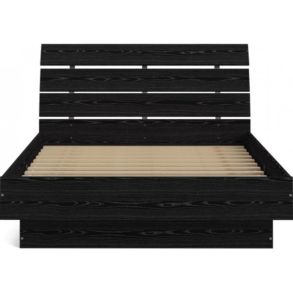 Naia bed 154 x 203 cm - Zwart