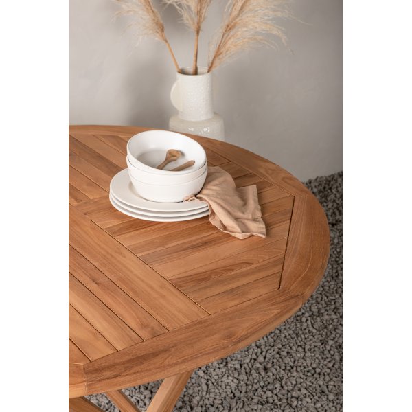 Kenya matbord Ø120 - Teak Kenya matbord Ø120 - Teak