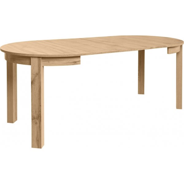 Table à manger Bernardin 95-195 x 95 cm - Chêne Wotan Table à manger Bernardin 95-195 x 95 cm - Chêne Wotan