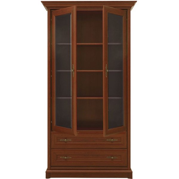 Forsbacka vitrinekast - Kastanje