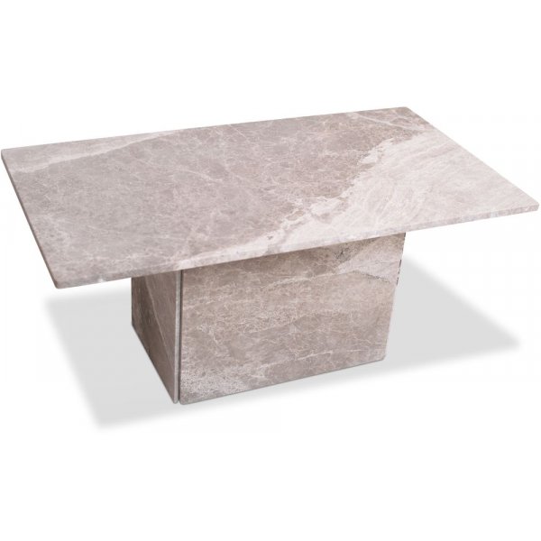 Table basse Level 110x60 cm - Marbre beige Table basse Level 110x60 cm - Marbre beige