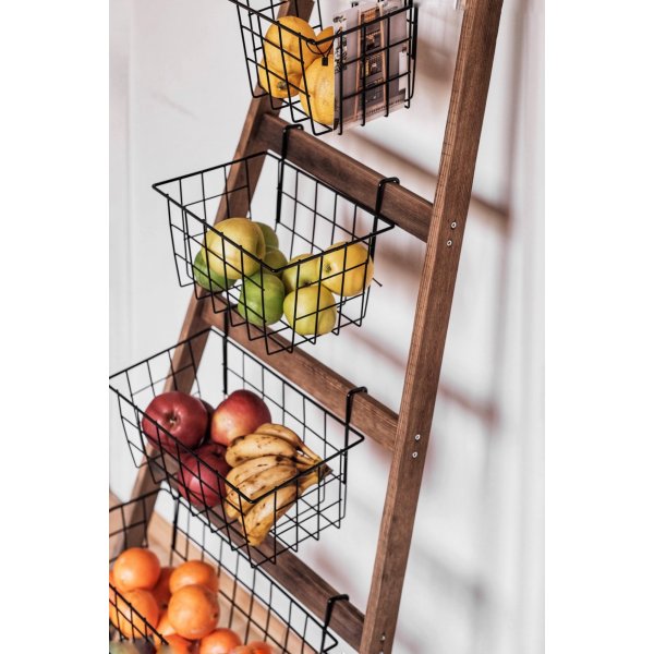 Miles ladderplank - Eiken/zwart Miles ladderplank - Eiken/zwart