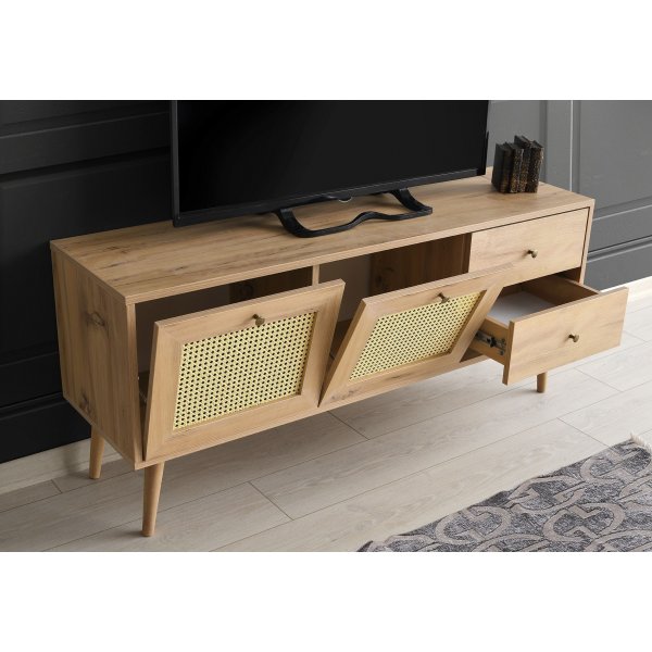 Patara TV-bänk 140 cm - Ek Patara TV-bänk 140 cm - Ek